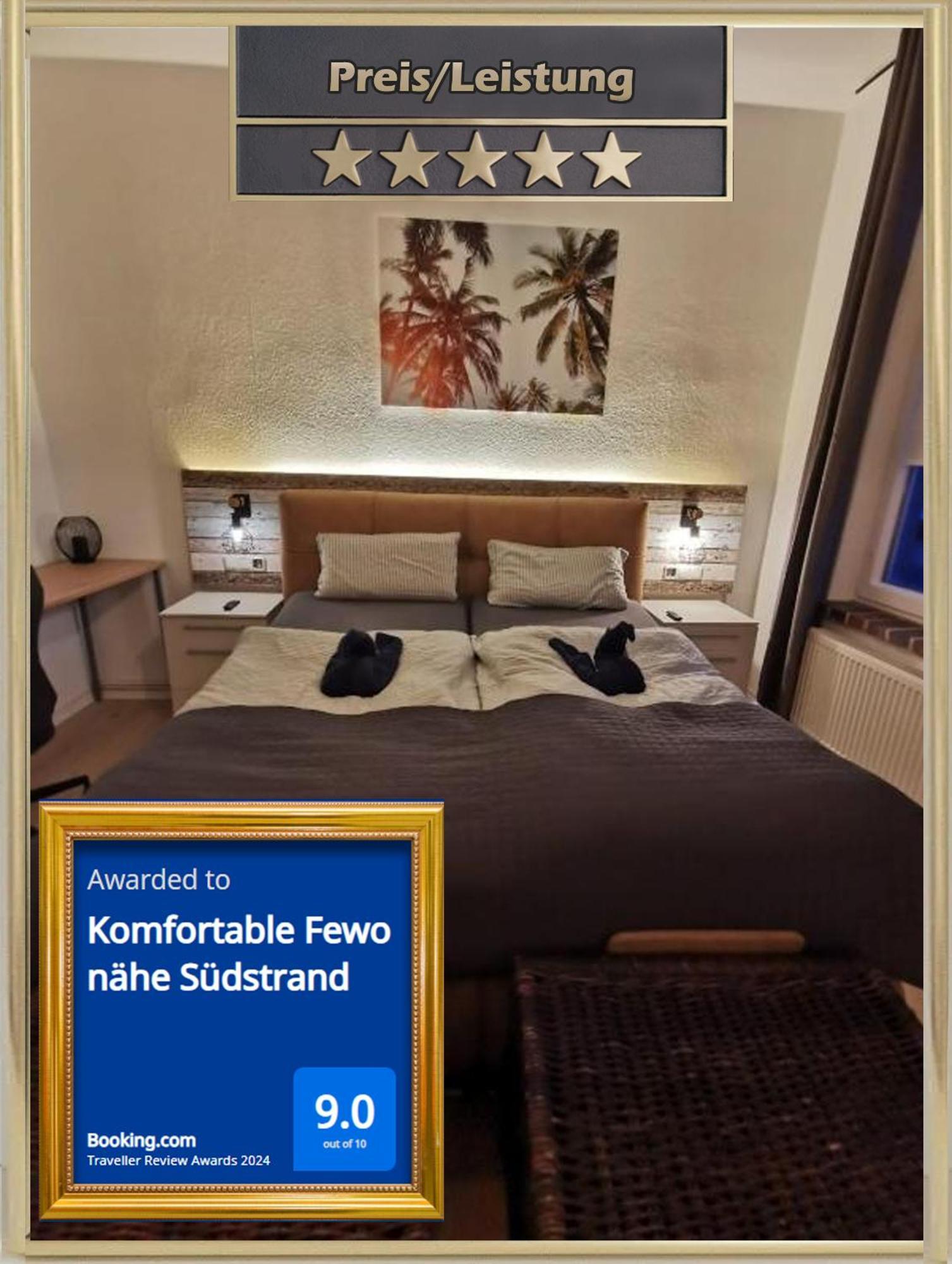 Komfortable Naehe Suedstrand